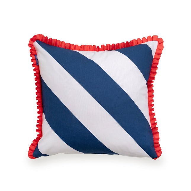 Happy stripes Funda de cojín decorativo 50x50 cm