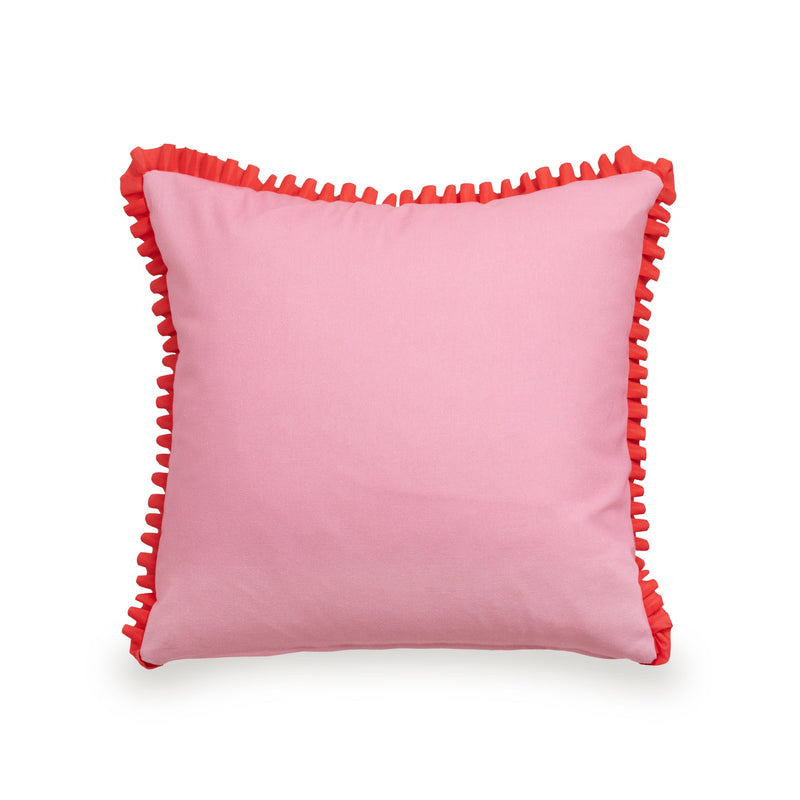 Happy stripes Funda de cojín decorativo 50x50 cm