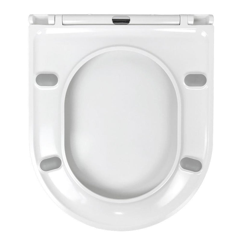 Tapa asiento ultrafina caída amortiguada de baño | blanco | 3_BP