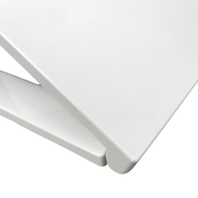 Tapa asiento ultrafina caída amortiguada de baño | blanco | 3_BP