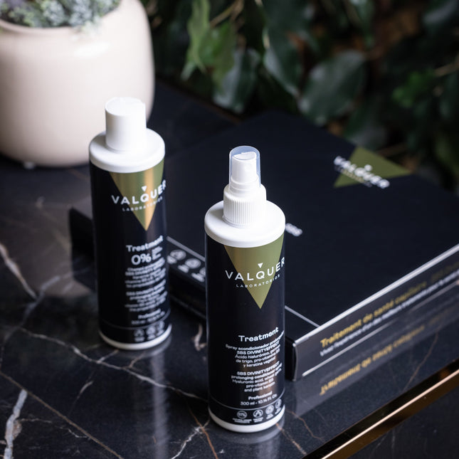 Tratamiento capilar reparador para cabello dañado y seco