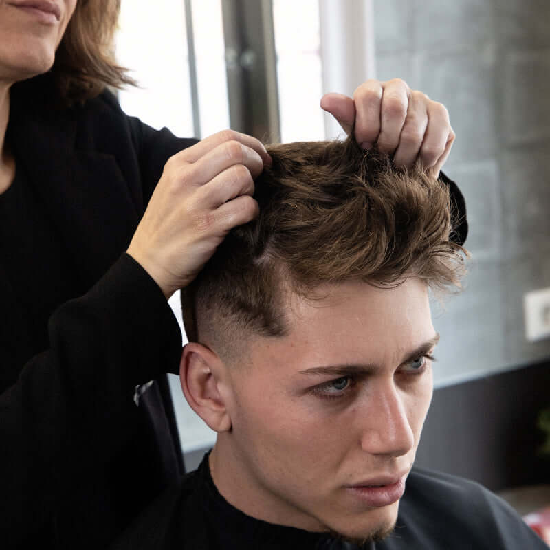 Cera capilar con fijación y brillo