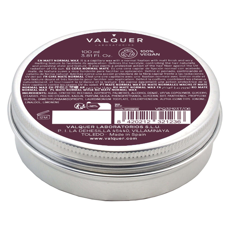 Cera capilar mate fijación normal para peinados fáciles