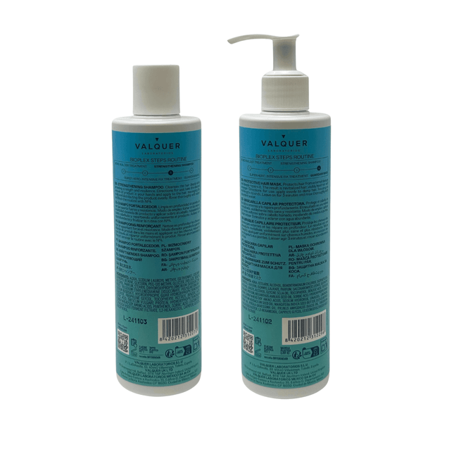 Dúo champú fortalecedor y mascarilla protectora 575 ml