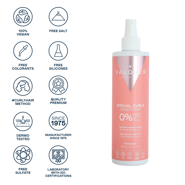 Acondicionador rizos apto para Curly sin aclarado | 300 ml