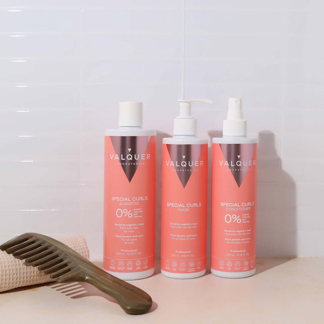 Pack método curly | champú y acondicionador 975 ml