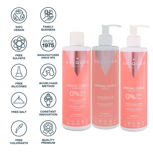 Pack rizos completo para cabellos rizados | 975 ml