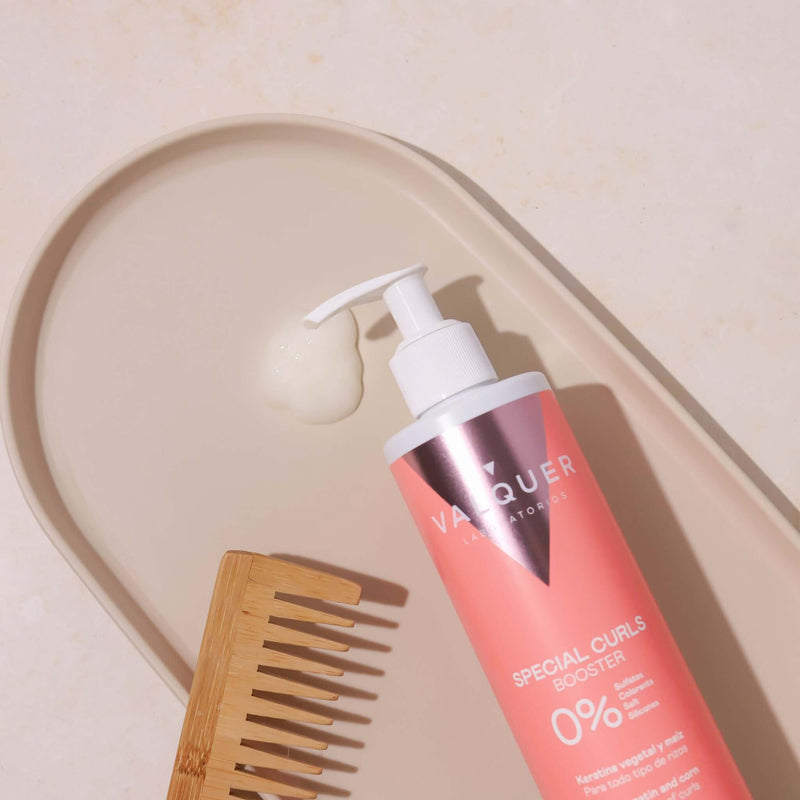 Cabellos rizados pack 720 ml | champú mascarilla serum