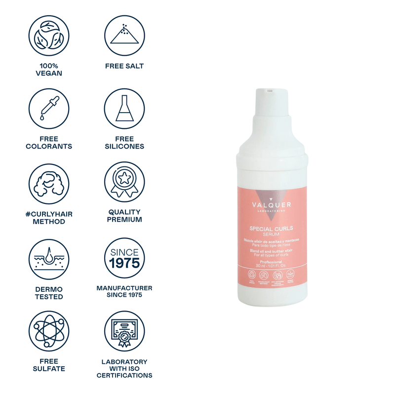 Sérum rizos para método curly 30 ml | natural hidratante