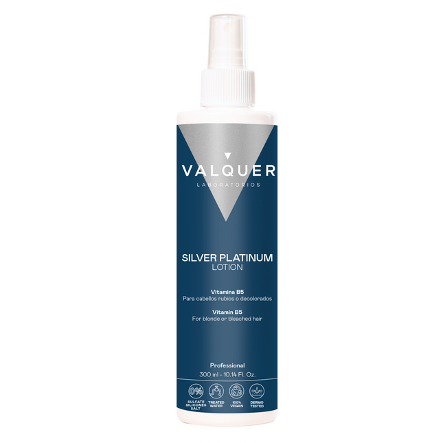 Loción capilar plata para cabellos decolorados | brillo