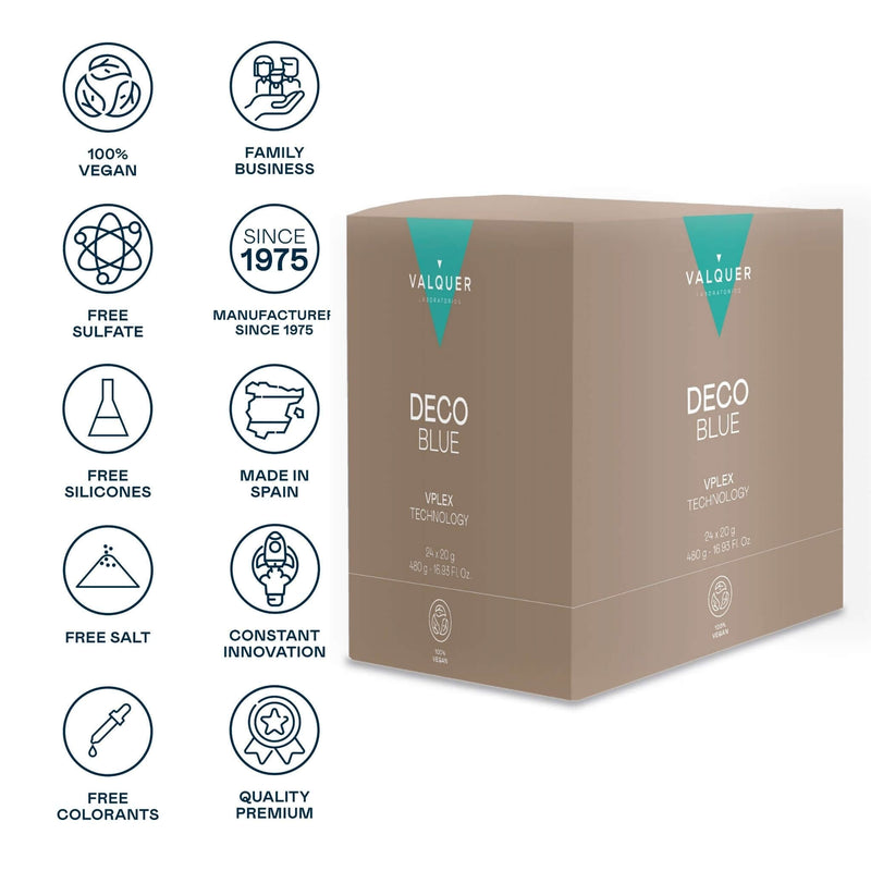 Polvo decolorante reparador de puentes disulfuro suave