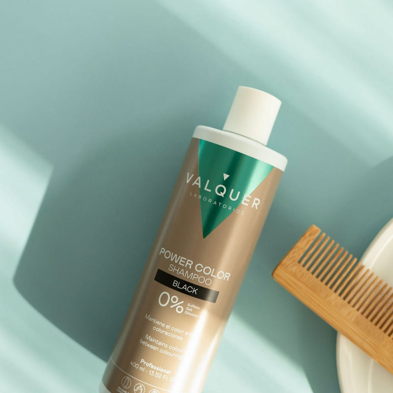 Champú color negro vegano para coloración temporal