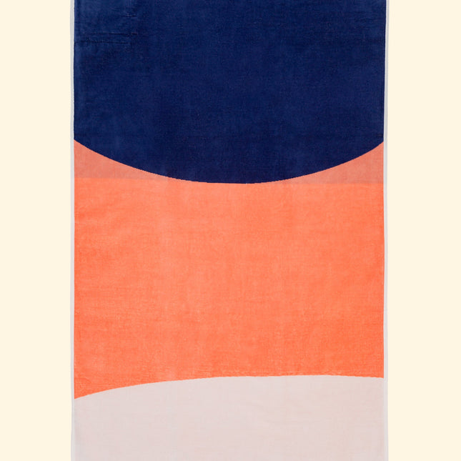 KONOH - Toalla de playa de algodón orgánico con bolsillo1Home & Garden > Linens & Bedding > Towels > Beach Towels