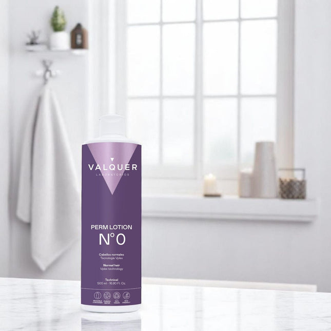 Líquido para permanente para cabellos difíciles | profesional