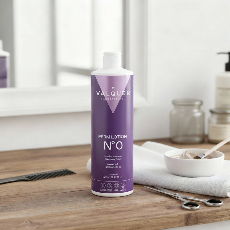 Líquido para permanente para cabellos difíciles | profesional