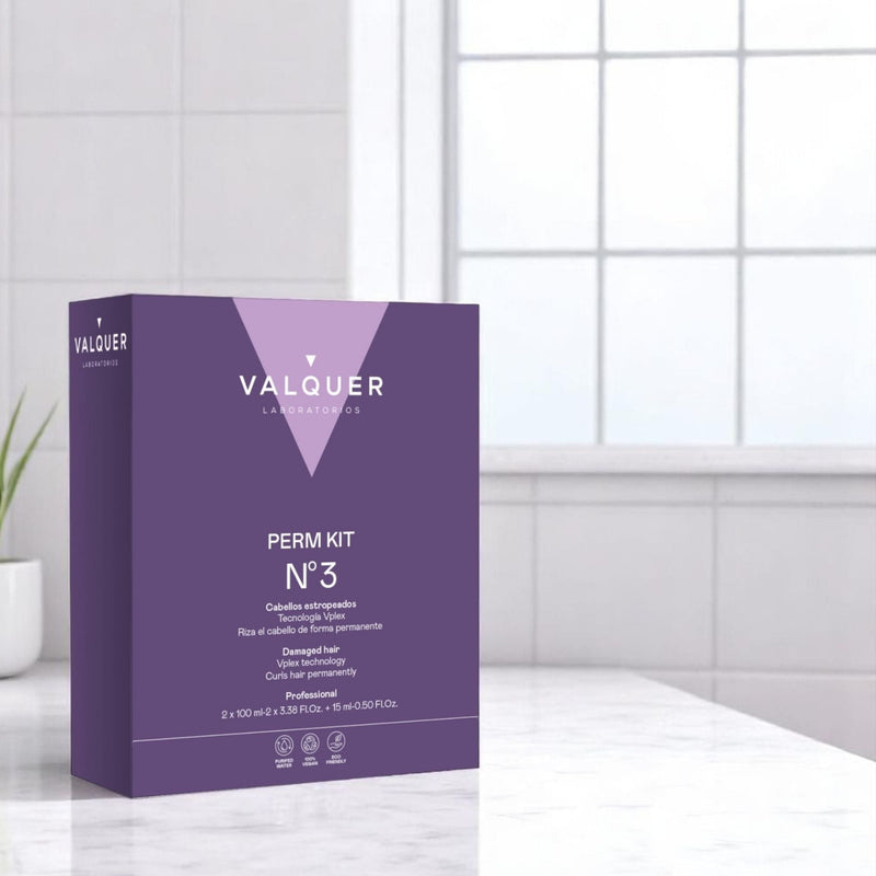 Kit para permanente de pelo dañado uso profesional en salón