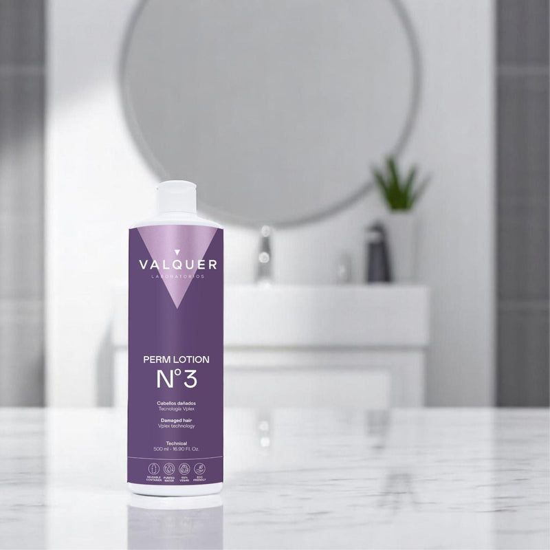 Líquido para permanentes numero 3 500 ml | uso profesional