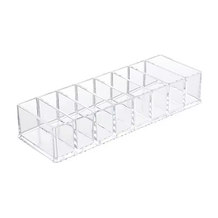 Caja de almacenamiento de cosméticos de acrílico transparente