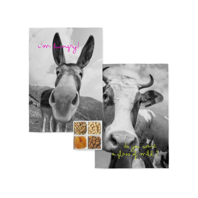 Farm Paño de cocina 2 ud 70x50 cm