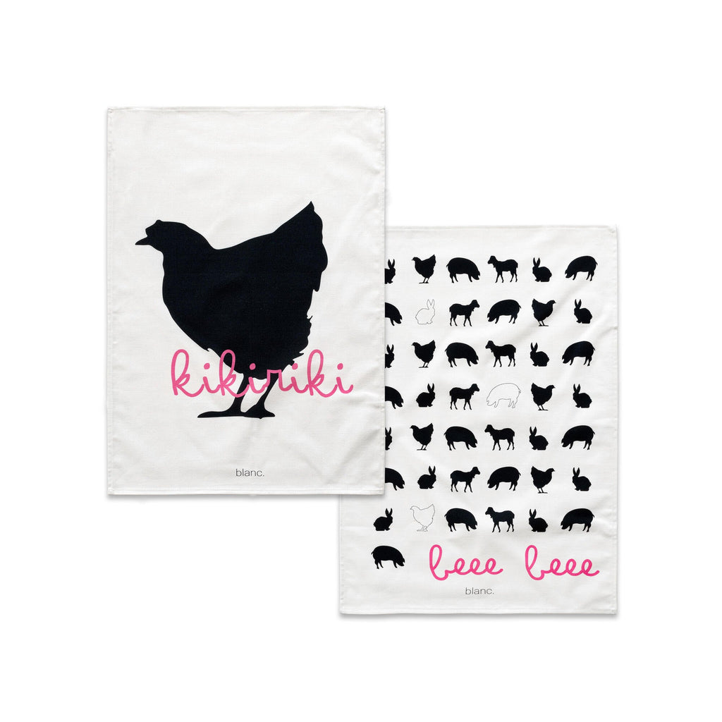 Kikiriki Tea towel 2 pcs 70x50 cm