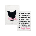 Kikiriki Tea towel 2 pcs 70x50 cm