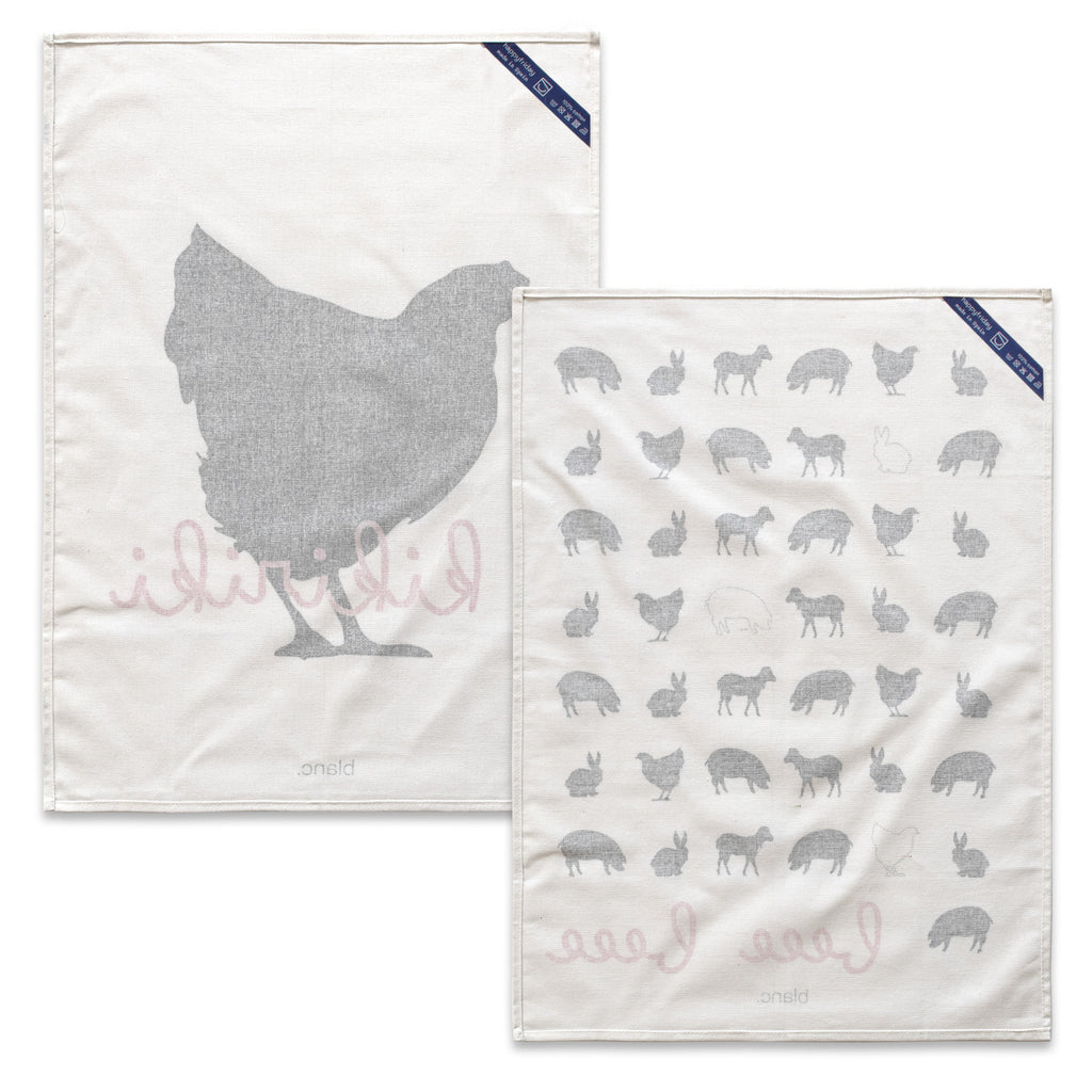 Kikiriki Tea towel 2 pcs 70x50 cm