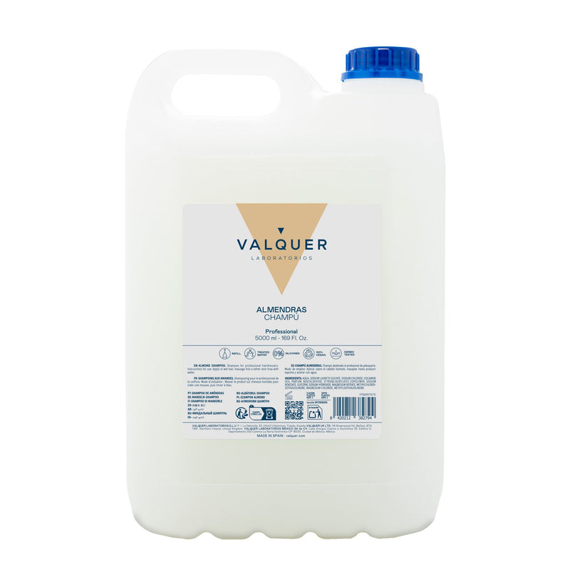 Champú de almendras para peluquería profesional 5000 ml