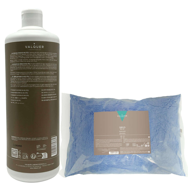 Polvos decolorantes con oxidante 30 vol para uso profesional