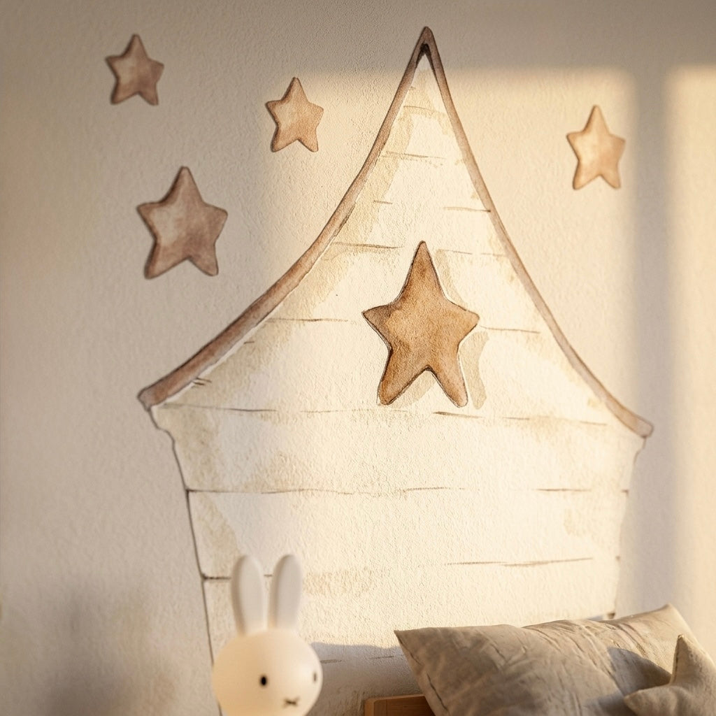 Little House Kids' Headboard Vinyl | Decorative