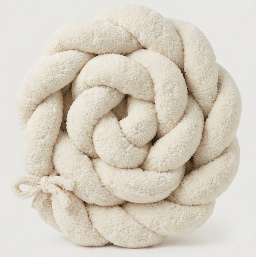 Teddy Bear Crib Bumper Braid 210cm | Baby Safety