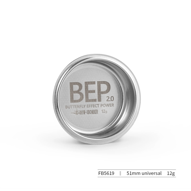 Cesta de filtro BEP Butterfly 2.0 de acero inoxidable con doble capaFiltrosHome & Garden > Kitchen & Dining > Kitchen Appliance Accessories > Coffee Maker & Espresso Machine Accessories > Coffee Filter Baskets