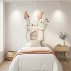 Castle headboard vinyl | Hand-painted for children