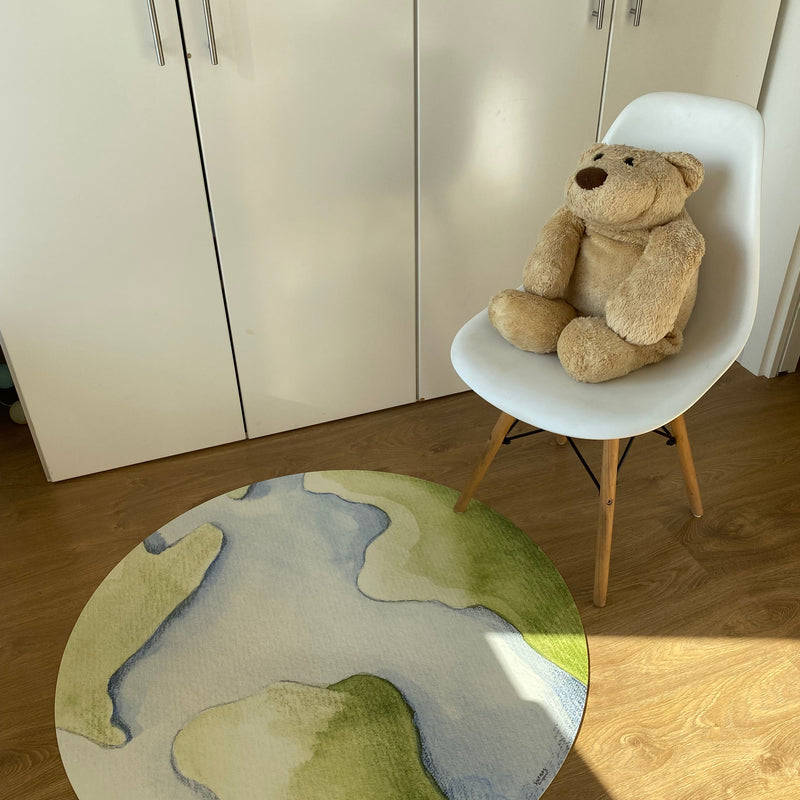 Alfombra Vinilica Planeta 95cm diametroHome & Garden > Decor > Rugs