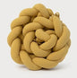 Cotton crib bumper braid, 210 cm | mustard