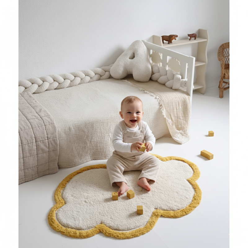Alfombra infantil Little Nimbus Citrus CloudAlfombraHome & Garden > Decor > Rugs