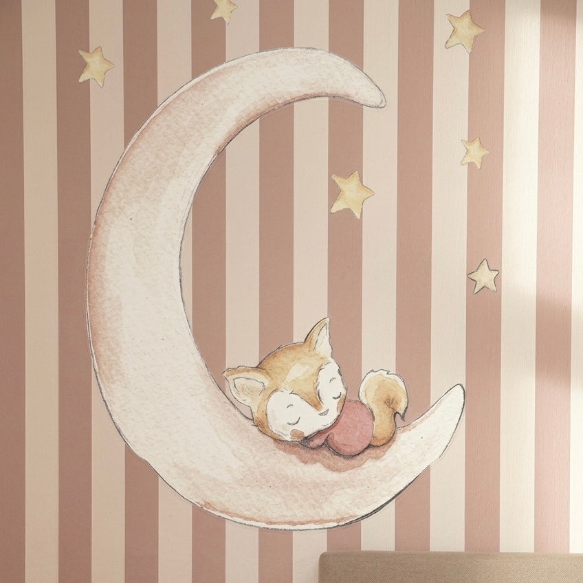 Vinilo infantil ardillas Chipmunk | Decorativo pintado a mano