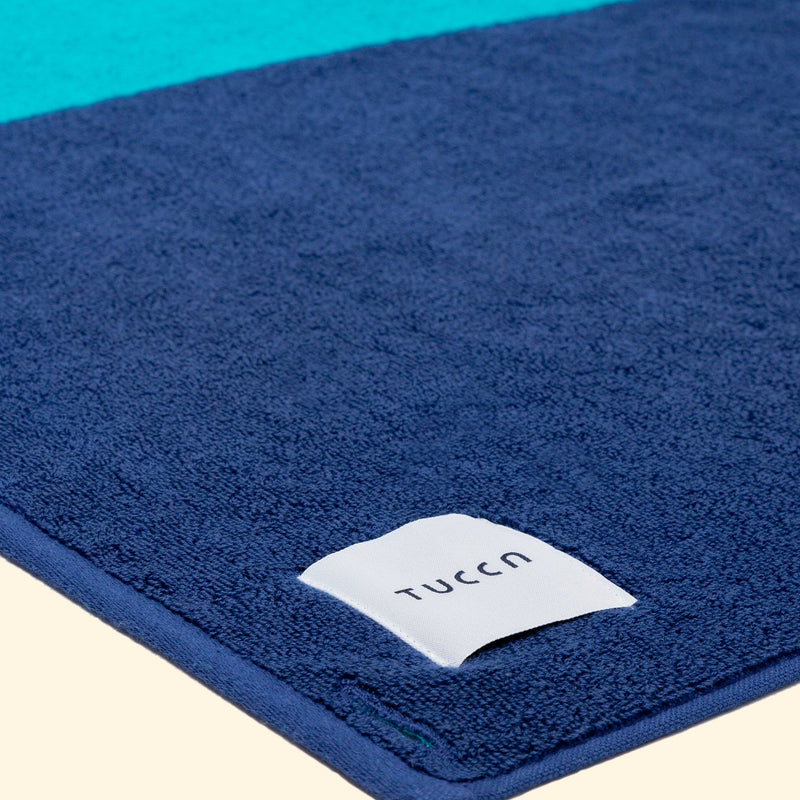 SWELL - Toalla de playa de algodón orgánico con bolsillo4Home & Garden > Linens & Bedding > Towels > Beach Towels