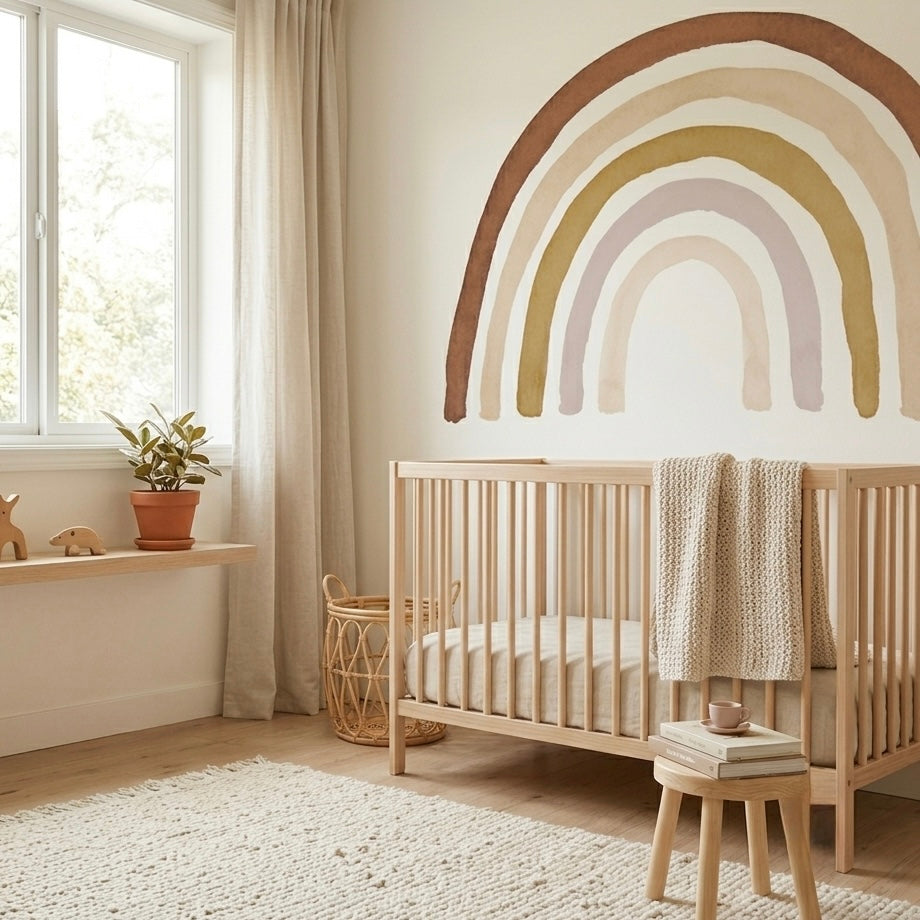 Vinilo reposicionable infantil Rainbow Toffee | decorativo