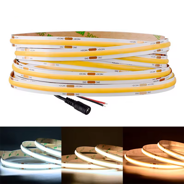 High intensity LED light strip