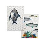 Fish Tea towel 2 pcs 70x50 cm