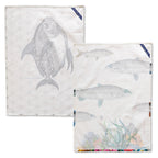 Fish Tea towel 2 pcs 70x50 cm