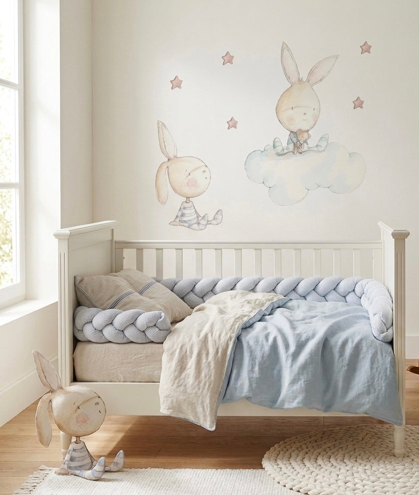 Autocolante decorativo infantil em vinil com desenhos feitos à mão | para crianças