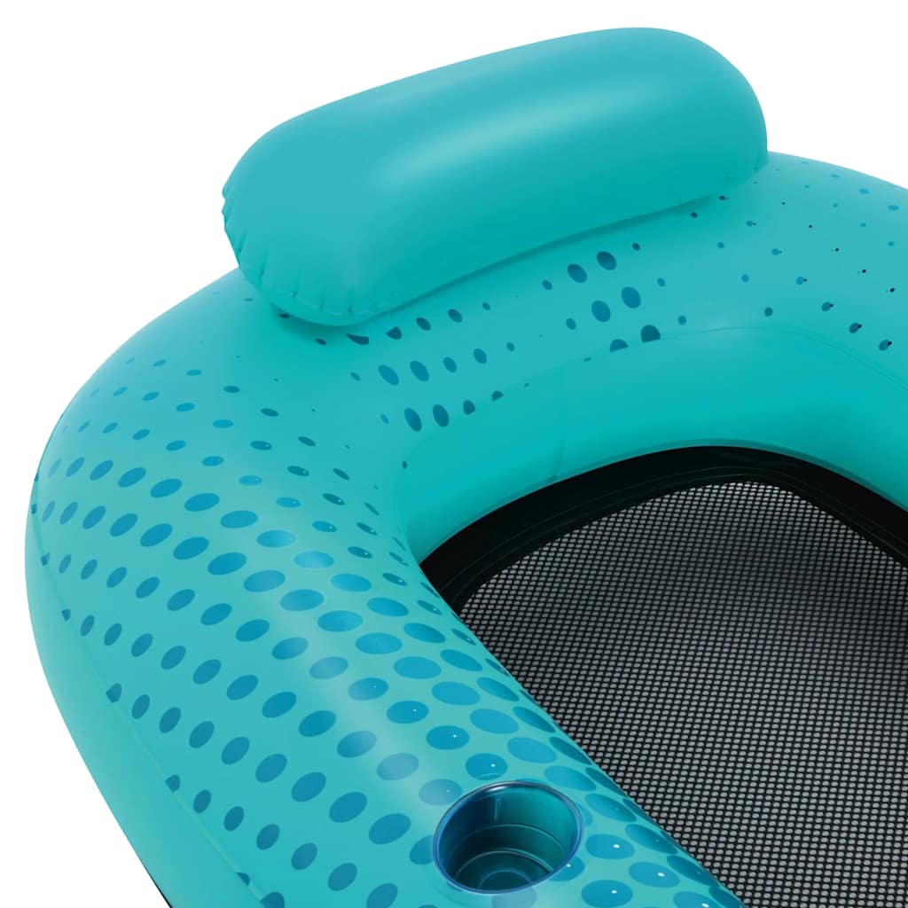 Bestway Hydro Force Tumbona flotante de malla azul 188x109 cm