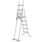 Bestway Flowclear Escalera de piscina de seguridad 4 escalones 132 cm