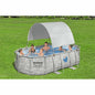Bestway White Above Ground Pool Canopy