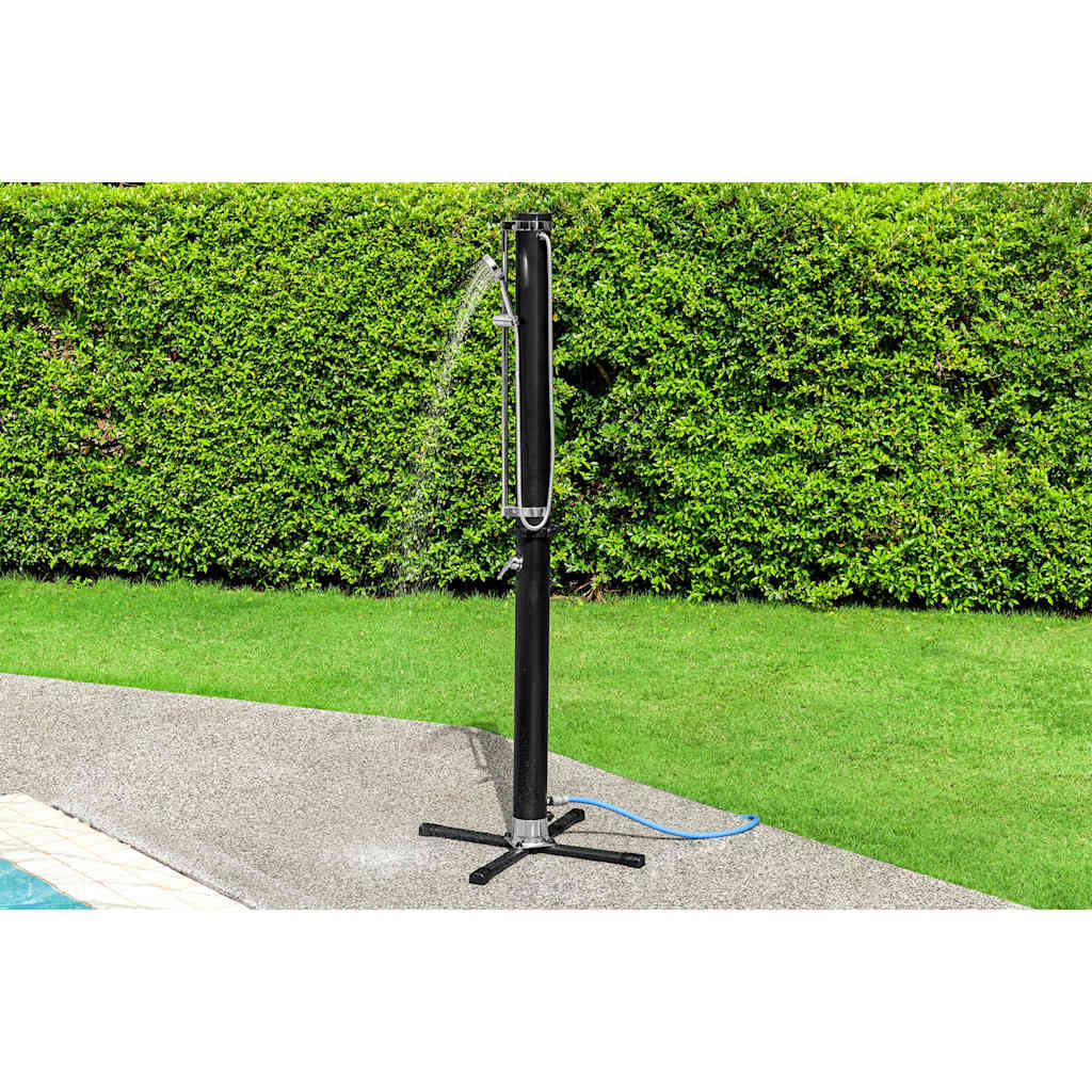Bestway Ducha de exterior Solar Flow negro 20 L