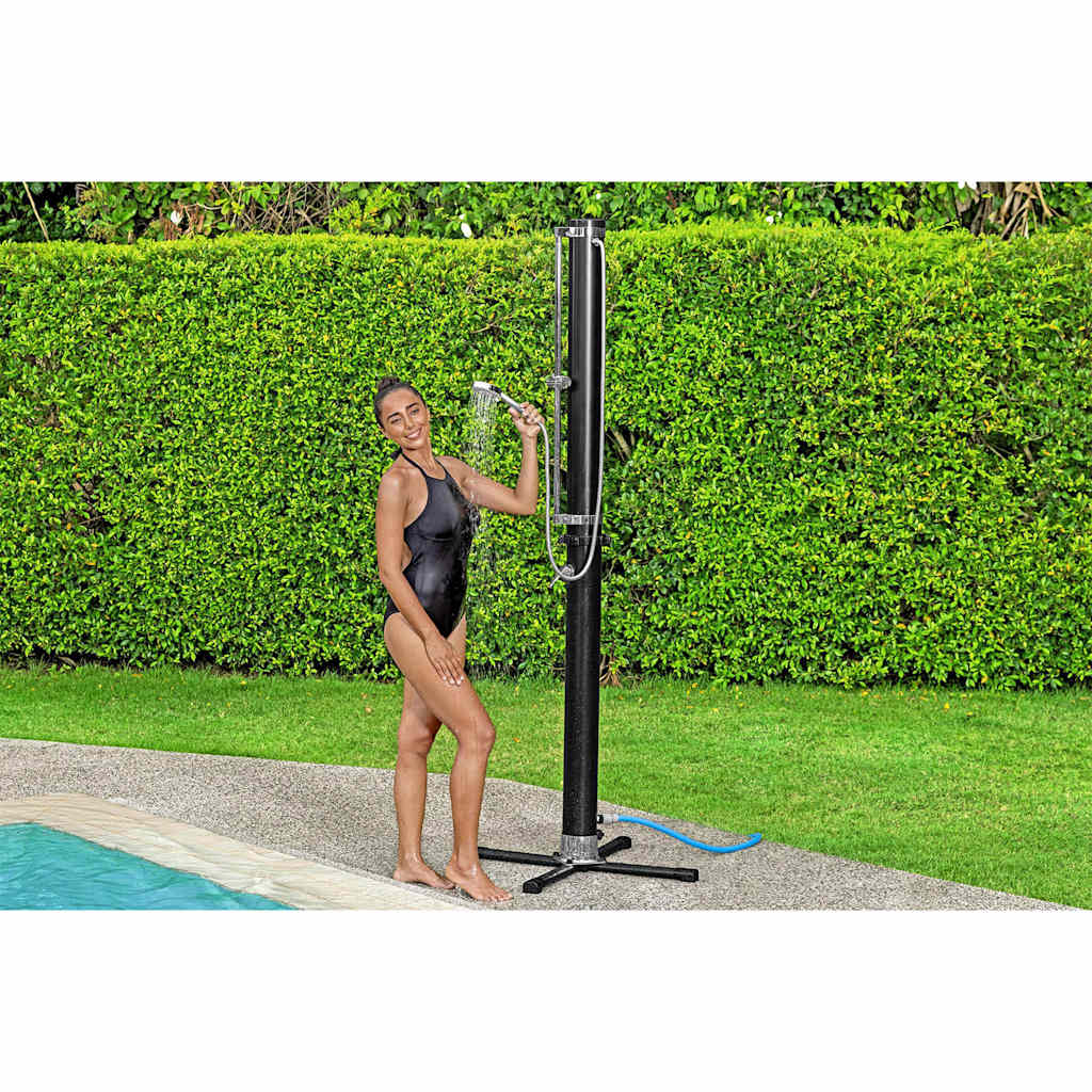 Bestway Ducha de exterior Solar Flow negro 20 L