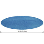Bestway Cubierta solar para piscina Flowclear 305 cm