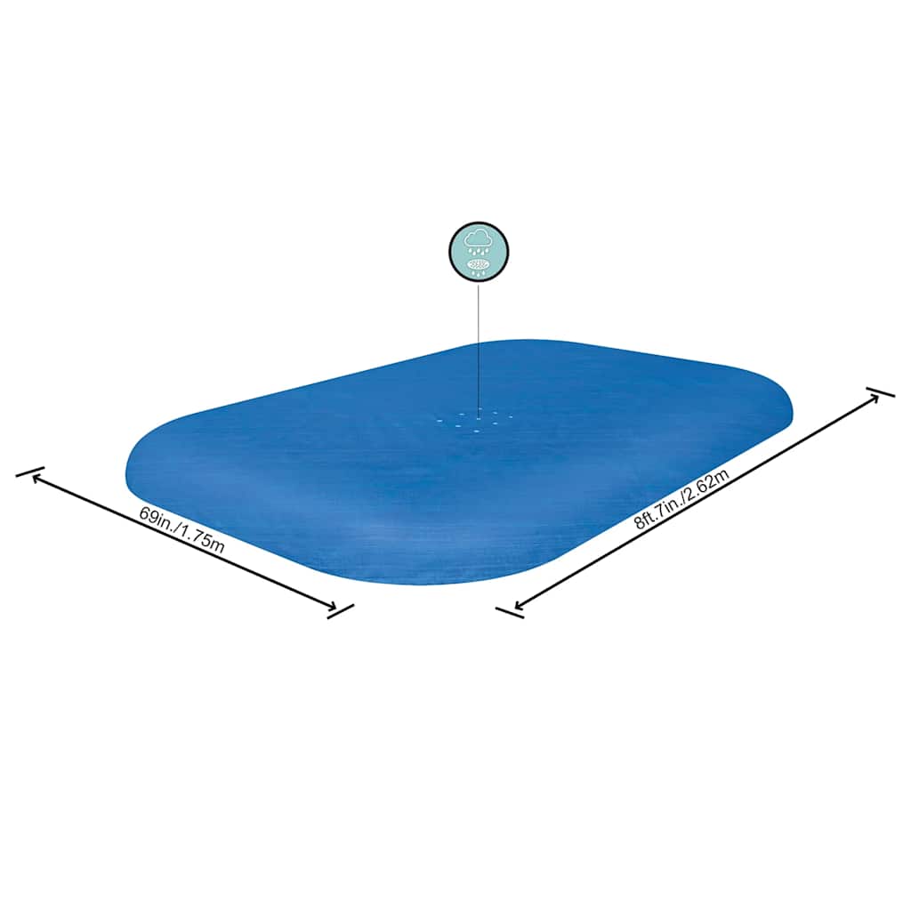 Bestway Cubierta para piscina Flowclear 262x175x51 cm