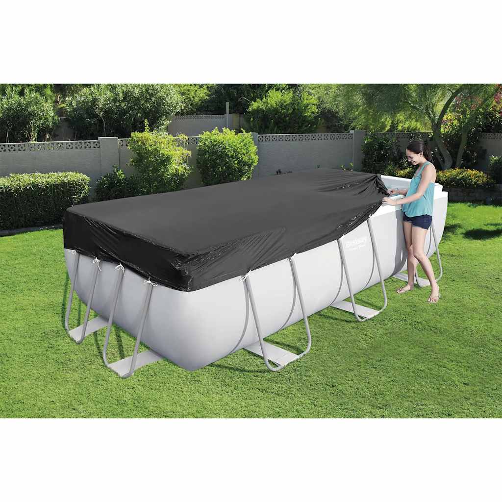 Bestway Cubierta para piscina Flowclear 400x211 cm
